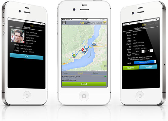 Hail a ride from your smartphone!